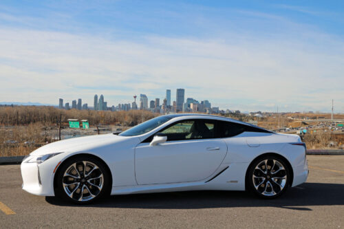 2018 Lexus LC 500h side