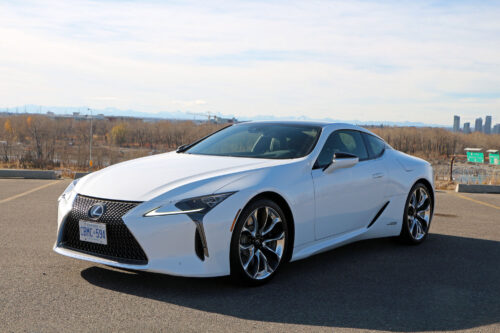 2018 Lexus LC 500h front side