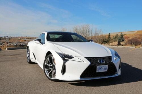 2018 Lexus LC 500h front