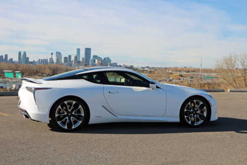 2018 Lexus LC 500h side