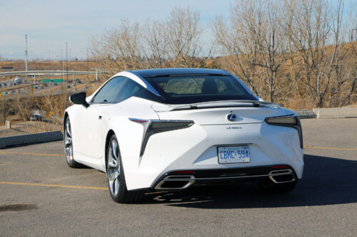 2018 Lexus LC 500h rear