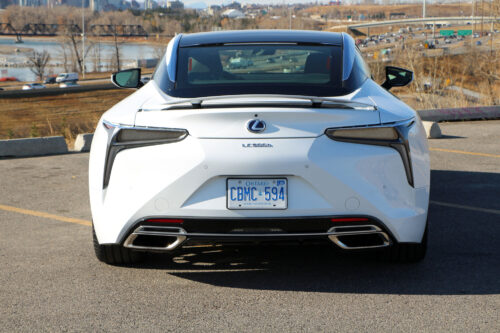 2018 Lexus LC 500h rear