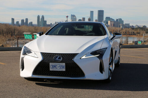 2018 Lexus LC 500h front