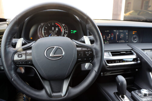 2018 Lexus LC 500h steering wheel