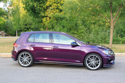 2018 Volkswagen Golf R side profile