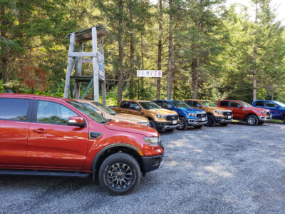 2019 Ford Ranger model range