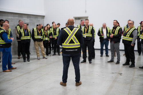 Porsche Canada New Parts Warehouse