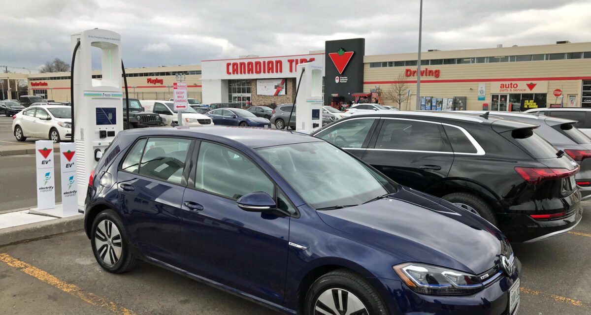 Canadian Tire to CoGrow Electric Vehicle Charging Infrastructure