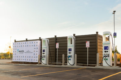 Electrify Canada charging stations