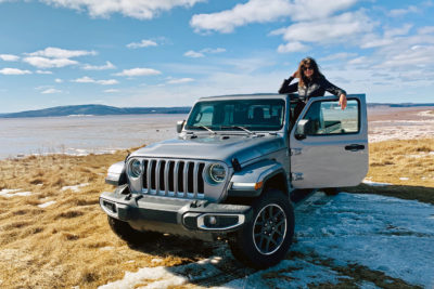 Lisa Calvi and the 2020 Jeep Gladiator