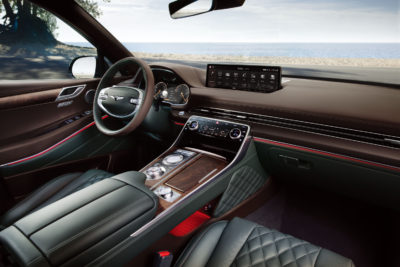 2020 Genesis GV80 interior