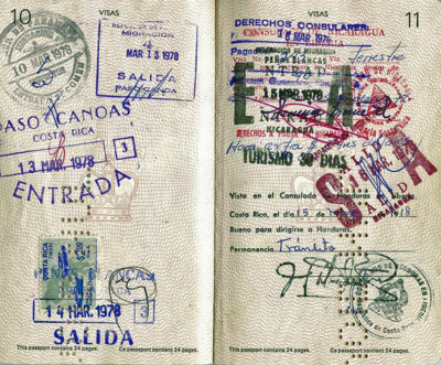 More passport stamps