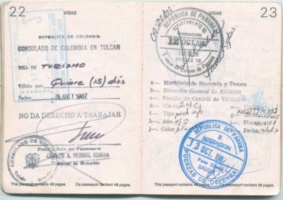 Another passport stamp