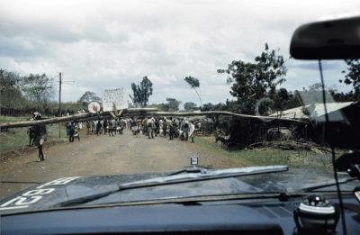 Passing a security checkpoint