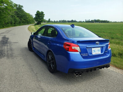 2020 Subaru WRX Sport-tech RS-rear-1