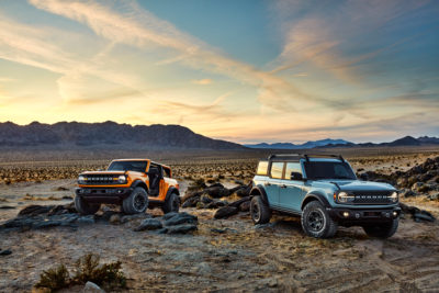 2021 Ford Bronco 2 and 4-door