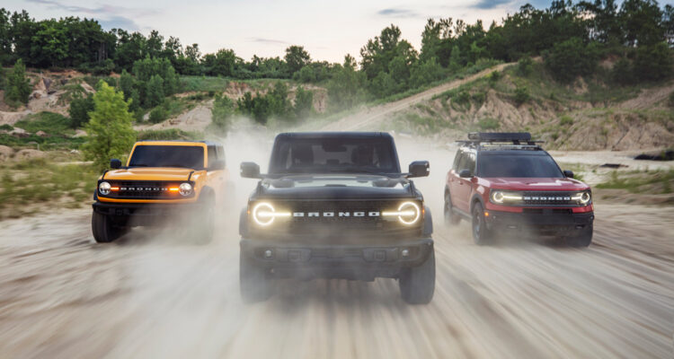 New Ford Bronco Family