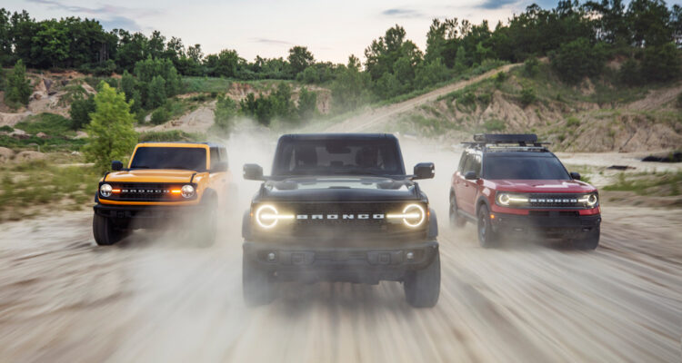 New Ford Bronco Family