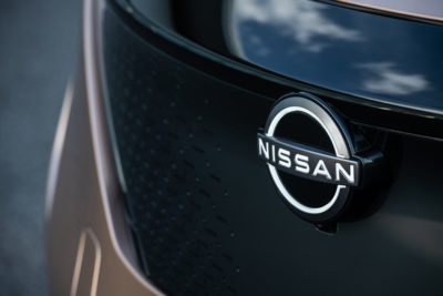 Nissan new front logo