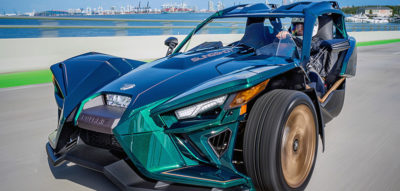 Polaris Slingshot Grand Touring LE-drivng