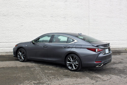 2020 Lexus ES 350 F Sport-rear