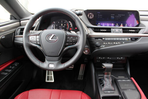 2020 Lexus ES 350 F Sport dash