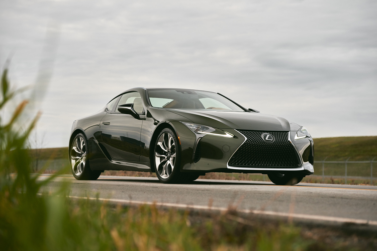 2021-Lexus-LC500-parked