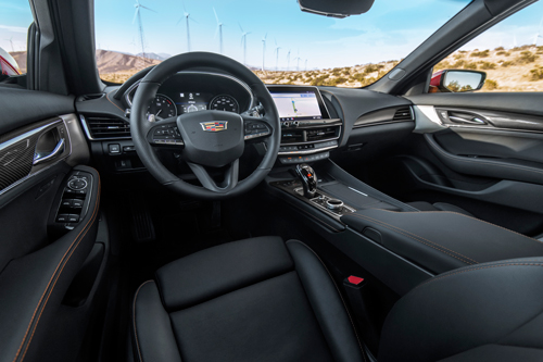 2020 Cadillac CT5-V AWD-interior