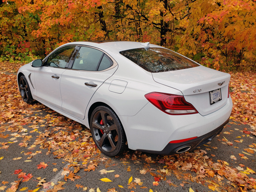 2021-Genesis-G70-rear