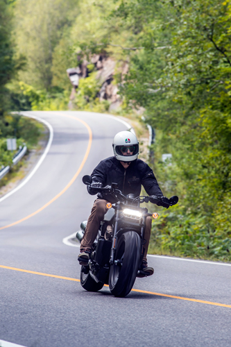 The new Harley-Davidson Sportster S: style and substance