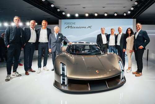 Porsche Mission X launches for 75th birthday 