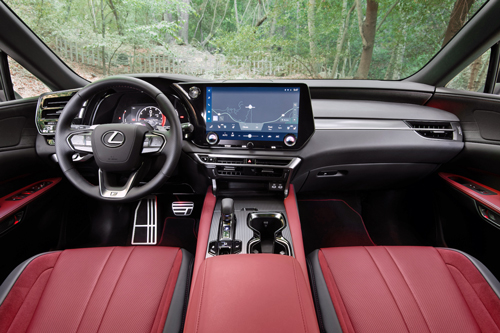2023-Lexus-RX-500h-F-Sport-interior