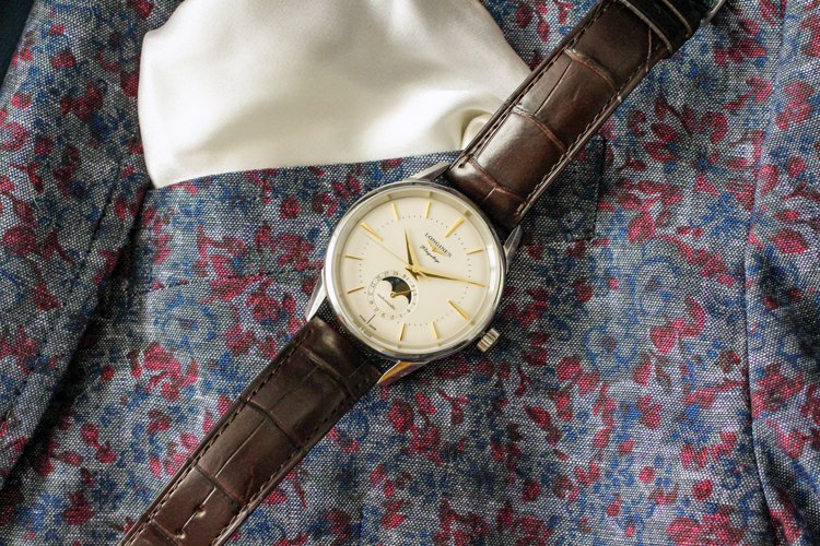 Longines moon phase on sale