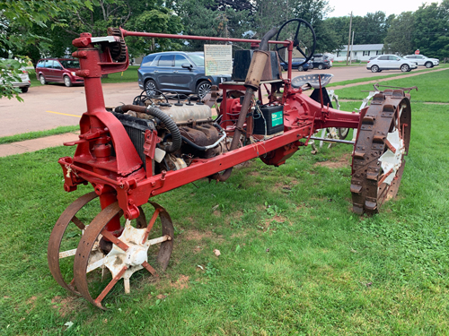 The Canadian Potato Museum tractor