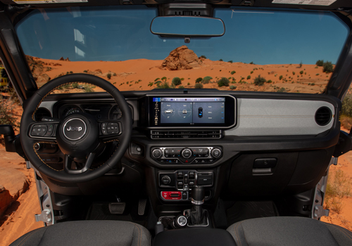 2024 Jeep Wrangler Willys 4xe dash