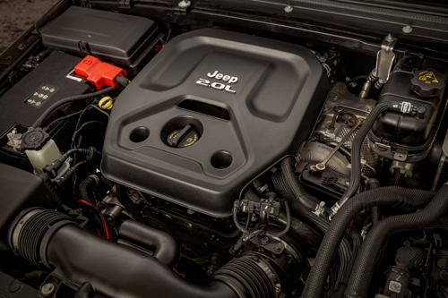 2024 Jeep Wrangler Willys 4xe engine