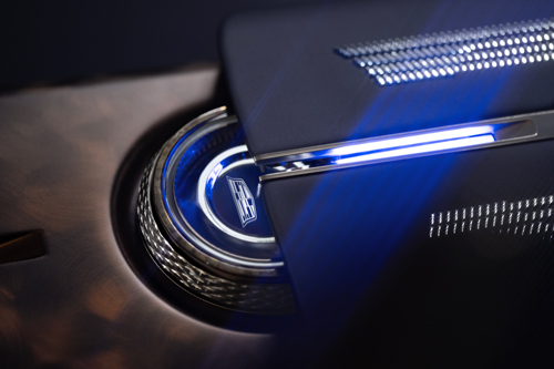 Cadillac-Opulent-Velocity-gear lever