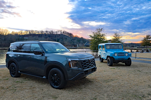 2025 Nissan Armada PRO-4X and classic Nissan SUV