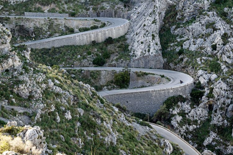 Mallorca’s serpentine mountain roads
