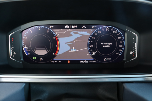 2025 Volkswagen Taos gauges
