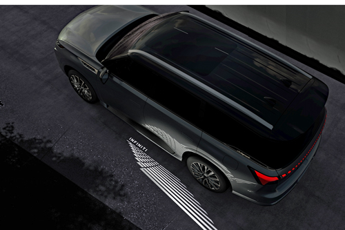 2025-Infiniti-QX80-puddle-light