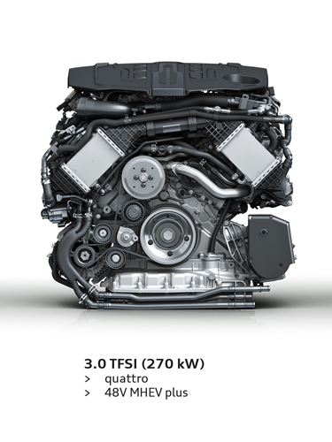 2025-Audi-A6-3.0L-TFSI-engine