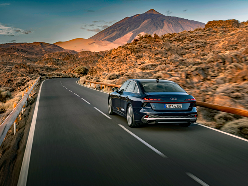 2025-Audi-A6-rear-three-quarters