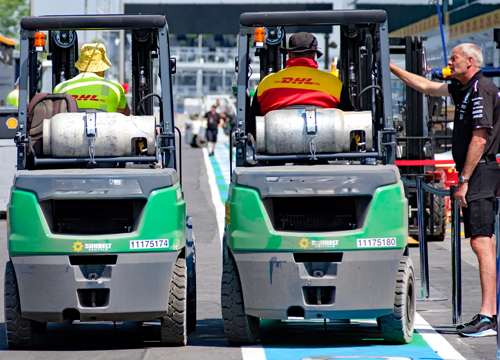 DHL Montreal Grand Prix Pitlane