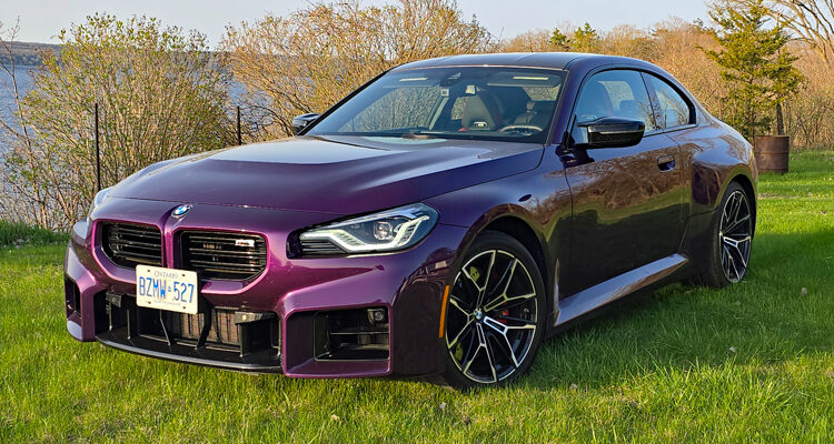 2025-BMW-M2-Manual-Transmission-front-three-quarters