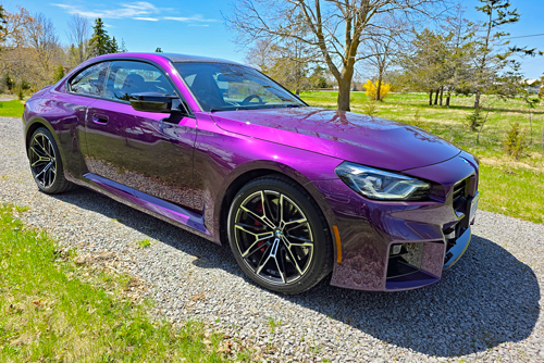 2025 BMW M2 Manual Transmission (in bright sun)