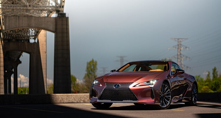 2025-Lexus-LC500-front-three-quarters