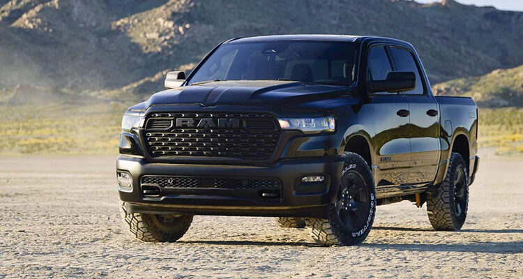 2026-Ram-1500DT-Warlock-front-three-quarters