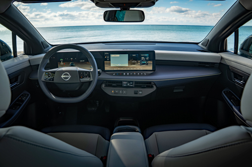 2026-Nissan-Leaf-SV+-dash