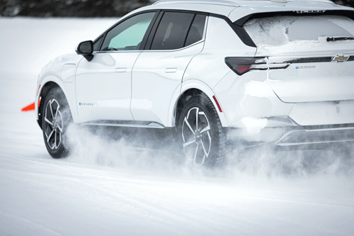 Michelin X Ice Snow+ road course